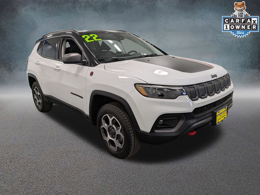 Used 2022 Jeep Compass Trailhawk w/ Trailhawk Elite Group AWD/4WD image 3