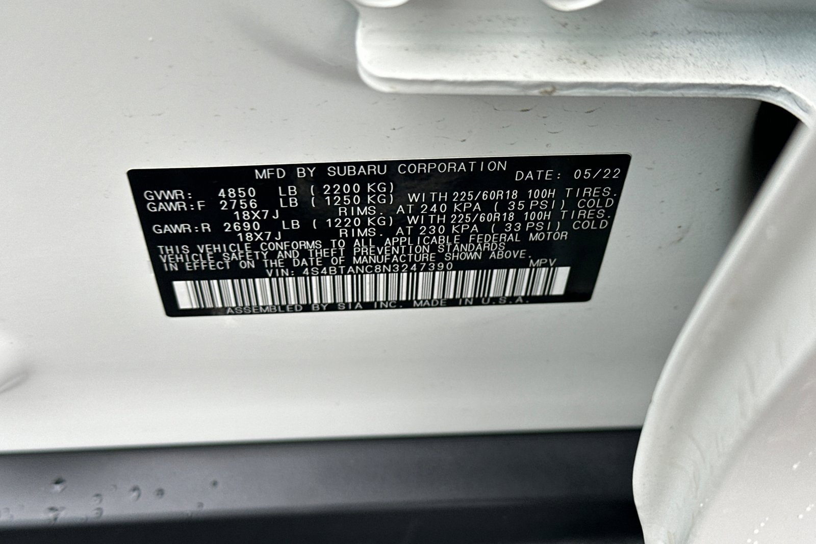 Used 2022 Subaru Outback Limited image 24