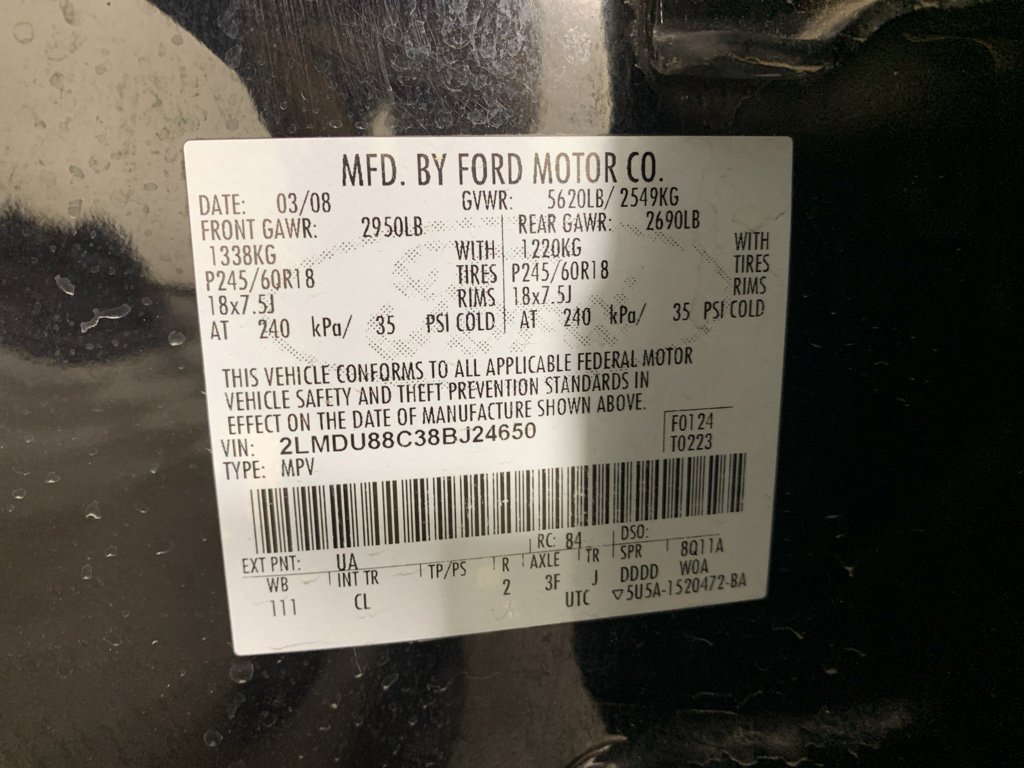 Used 2008 Lincoln MKX Base image 12