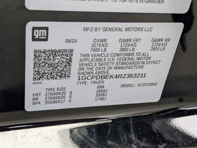 Certified 2024 Chevrolet Silverado 1500 Custom w/ Turbomax Blackout Package image 27