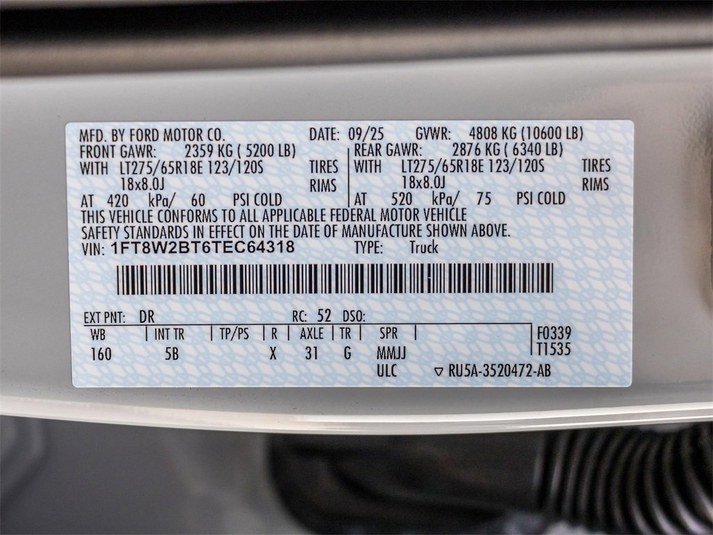 New 2026 Ford F250 Lariat image 36