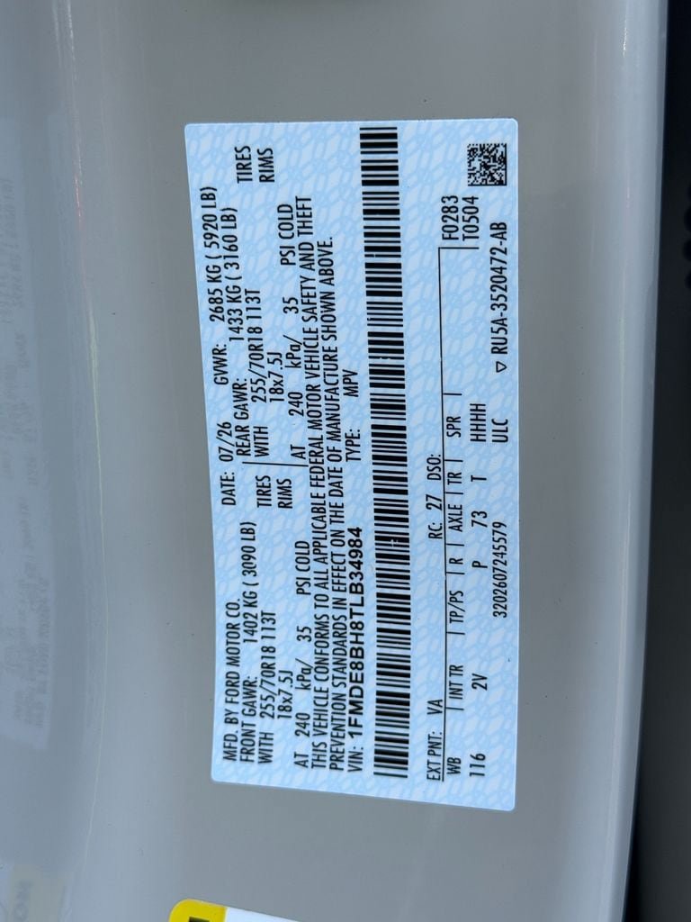 New 2026 Ford Bronco Outer Banks AWD/4WD image 26