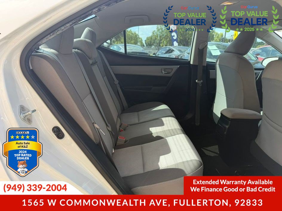 Used 2017 Toyota Corolla LE w/ Carpet Mat Package (TMS) FWD image 22