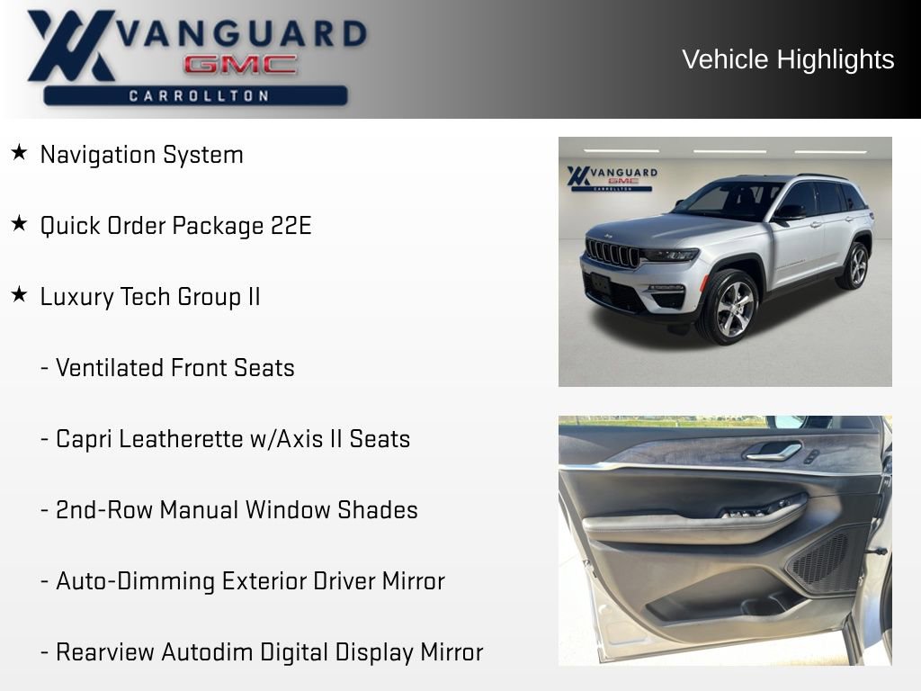 Used 2024 Jeep Grand Cherokee Limited w/ Luxury Tech Group II image 5