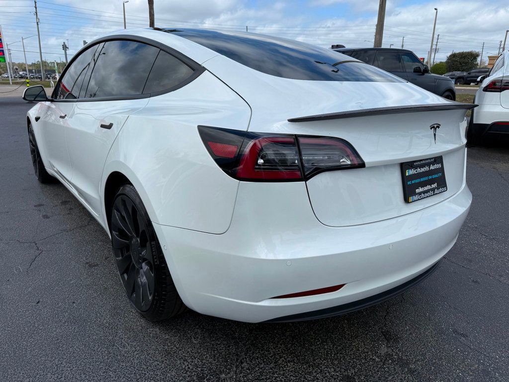 Used 2021 Tesla Model 3 Performance AWD/4WD image 7