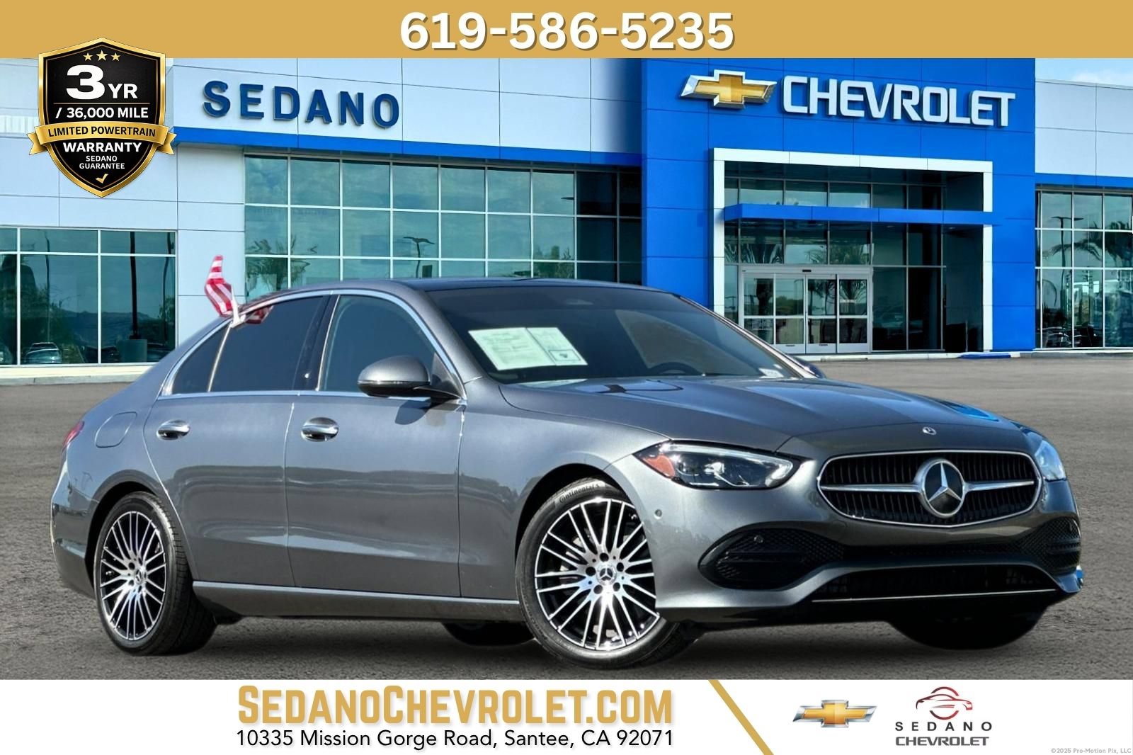 Used 2025 Mercedes-Benz C 300 4MATIC Sedan