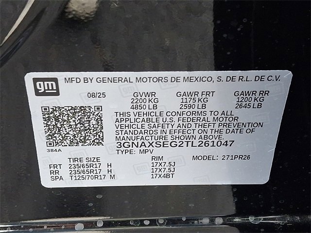 New 2026 Chevrolet Equinox ACTIV w/ Convenience Package III image 16