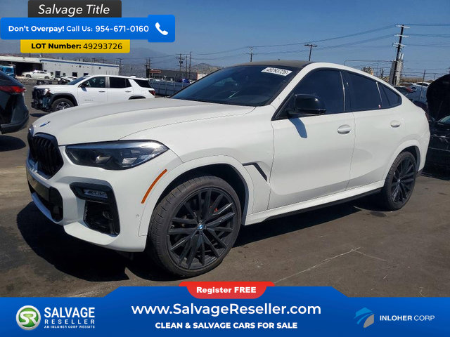 Used 2021 BMW X6 sDrive40i w/ M Sport Package