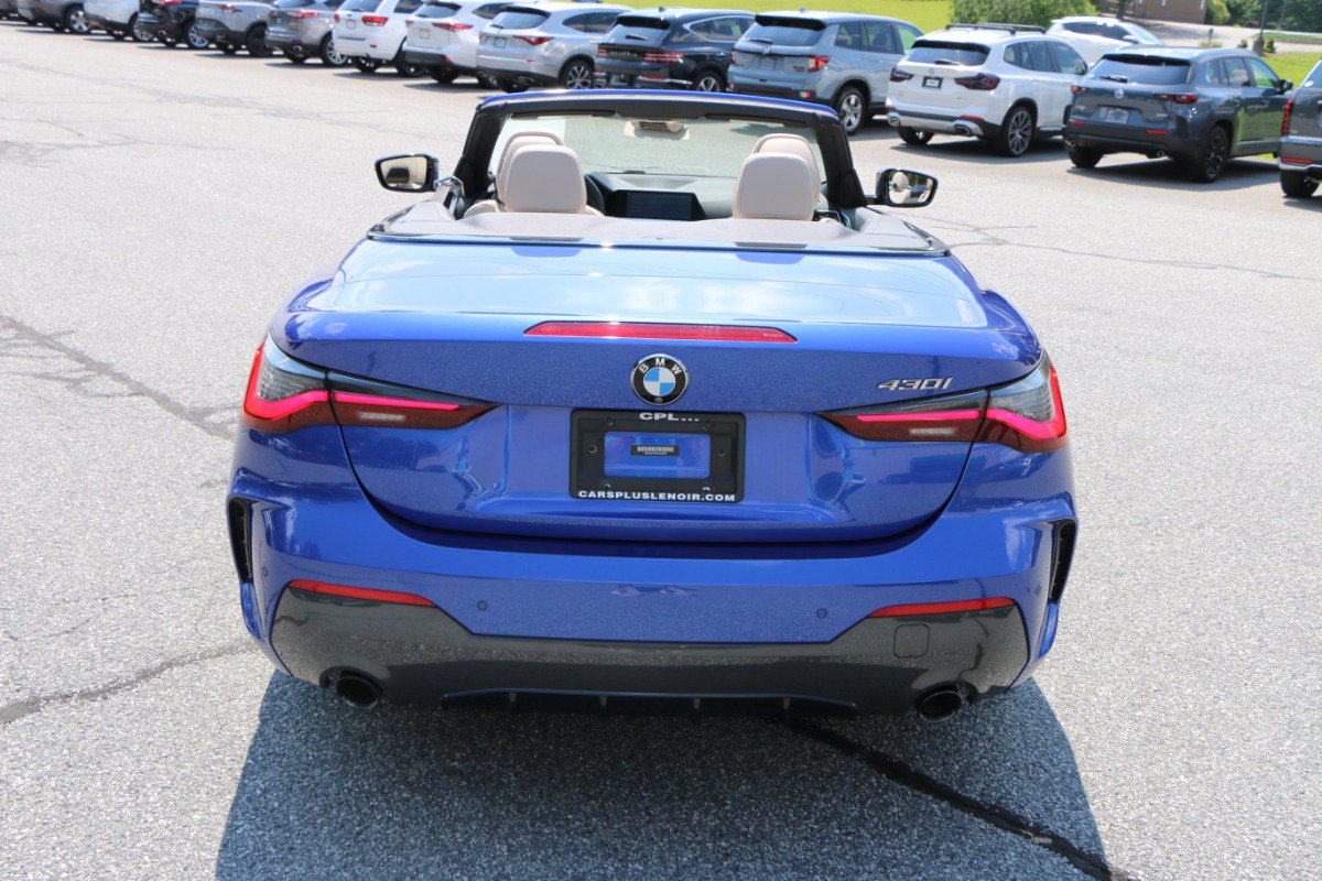 Used 2021 BMW 430i Convertible w/ M Sport Package RWD image 4