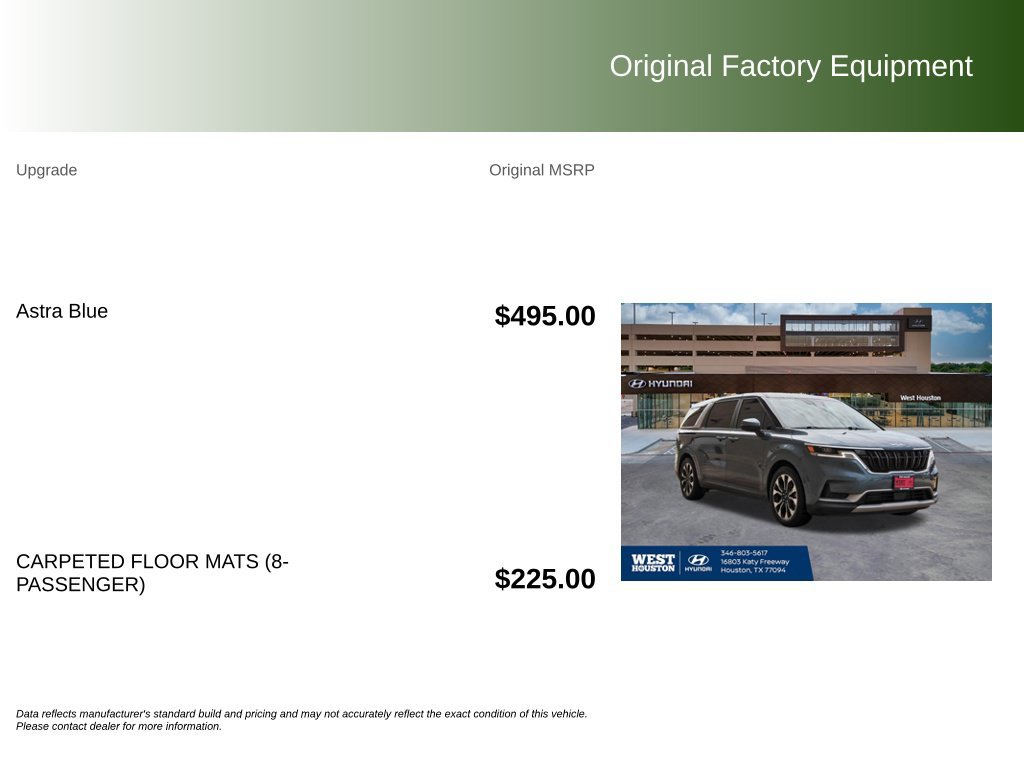 Used 2024 Kia Carnival EX FWD image 9