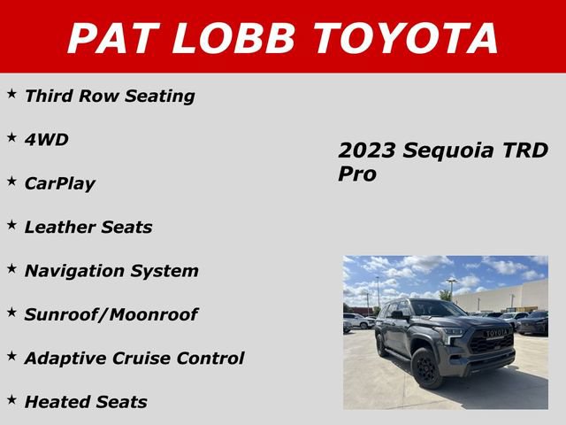 Used 2023 Toyota Sequoia TRD Pro AWD/4WD image 30