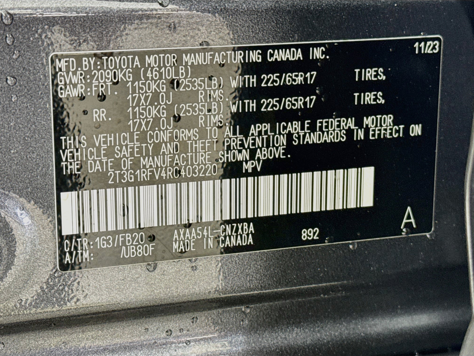 Certified 2024 Toyota RAV4 LE AWD/4WD image 31