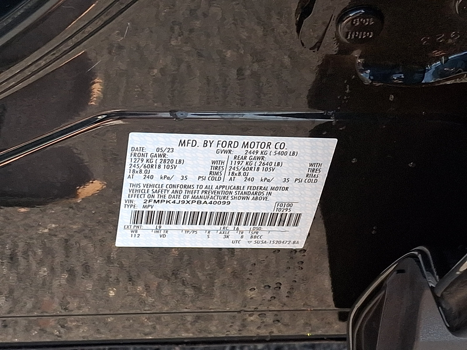 Certified 2023 Ford Edge SEL w/ Convenience Package AWD/4WD image 28
