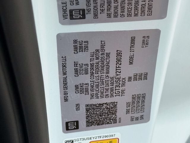 New 2026 GMC Sierra 3500 Pro w/ 1SA Pro Safety Plus Package AWD/4WD image 27