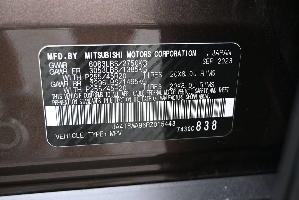 Used 2024 Mitsubishi Outlander SEL Black Edition AWD/4WD image 43