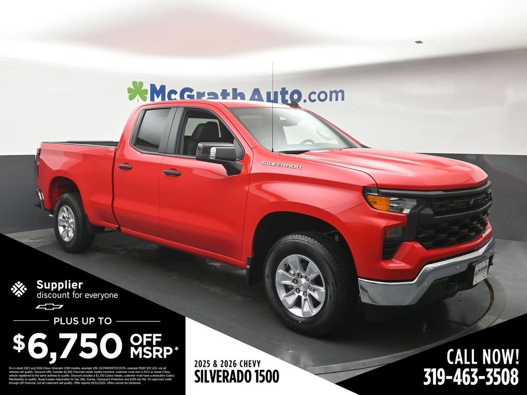 New 2026 Chevrolet Silverado 1500 W/T image 1