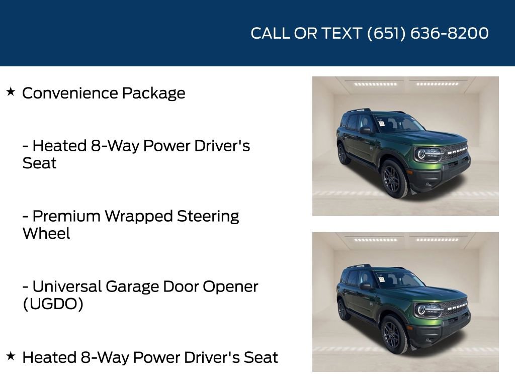 Used 2025 Ford Bronco Sport Big Bend w/ Convenience Package image 11