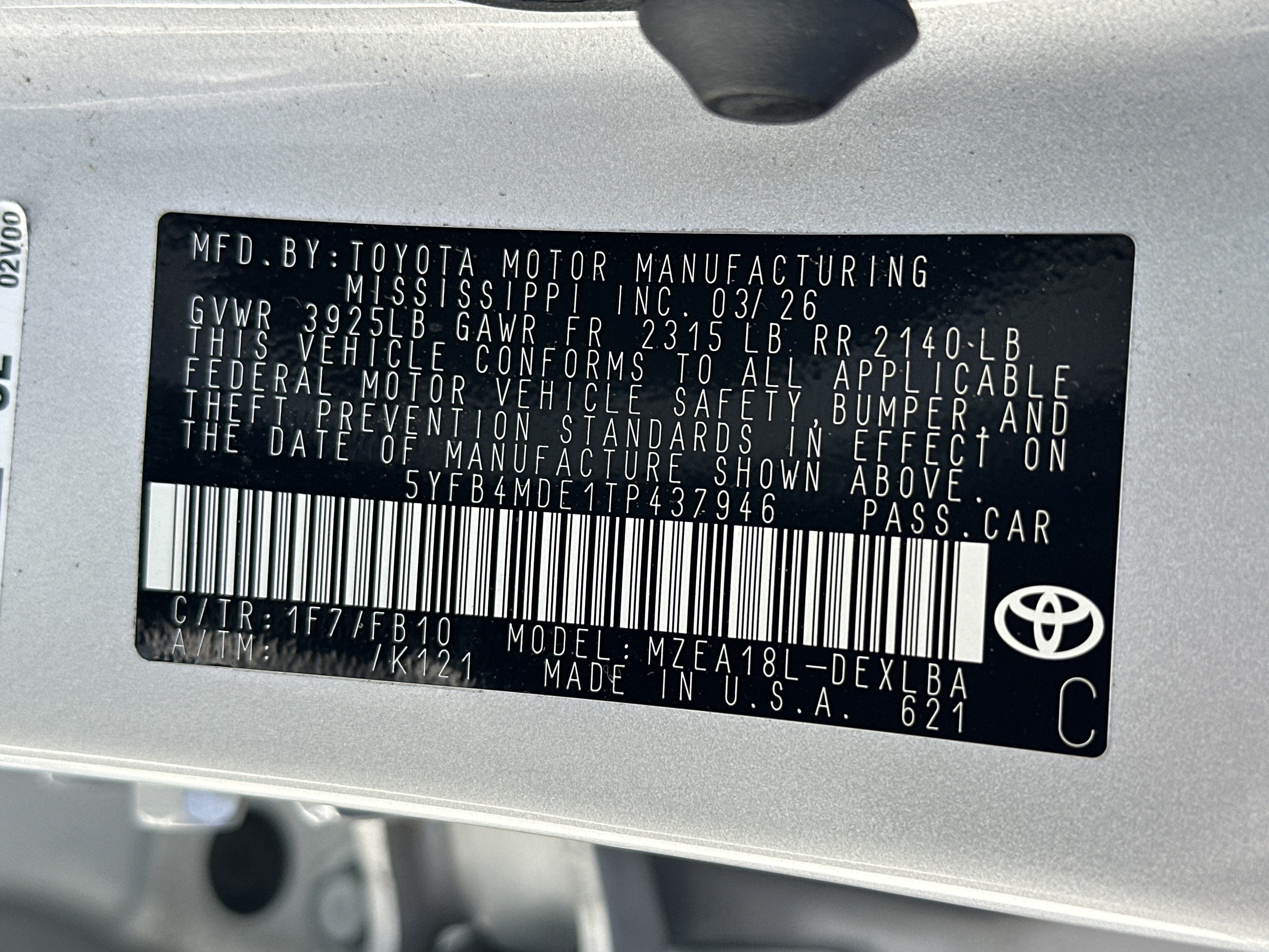 Certified 2026 Toyota Corolla LE FWD image 35