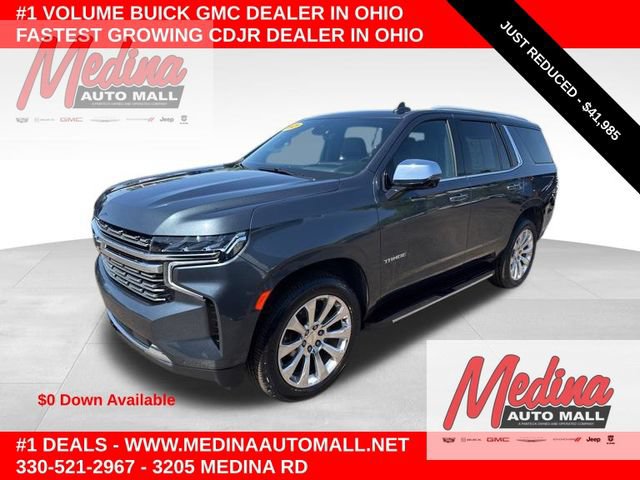 Used 2021 Chevrolet Tahoe Premier w/ Premium Package AWD/4WD image 1