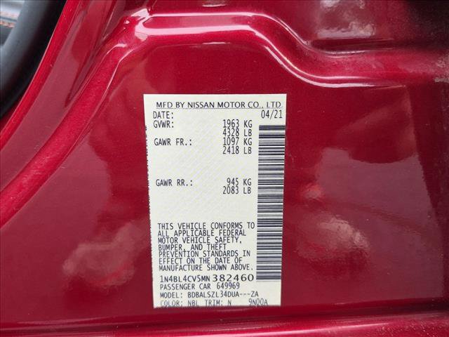 Used 2021 Nissan Altima 2.5 SR FWD image 24