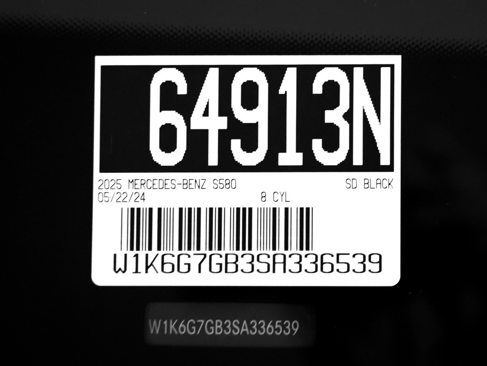 New 2025 Mercedes-Benz S 580 4MATIC Sedan image 24