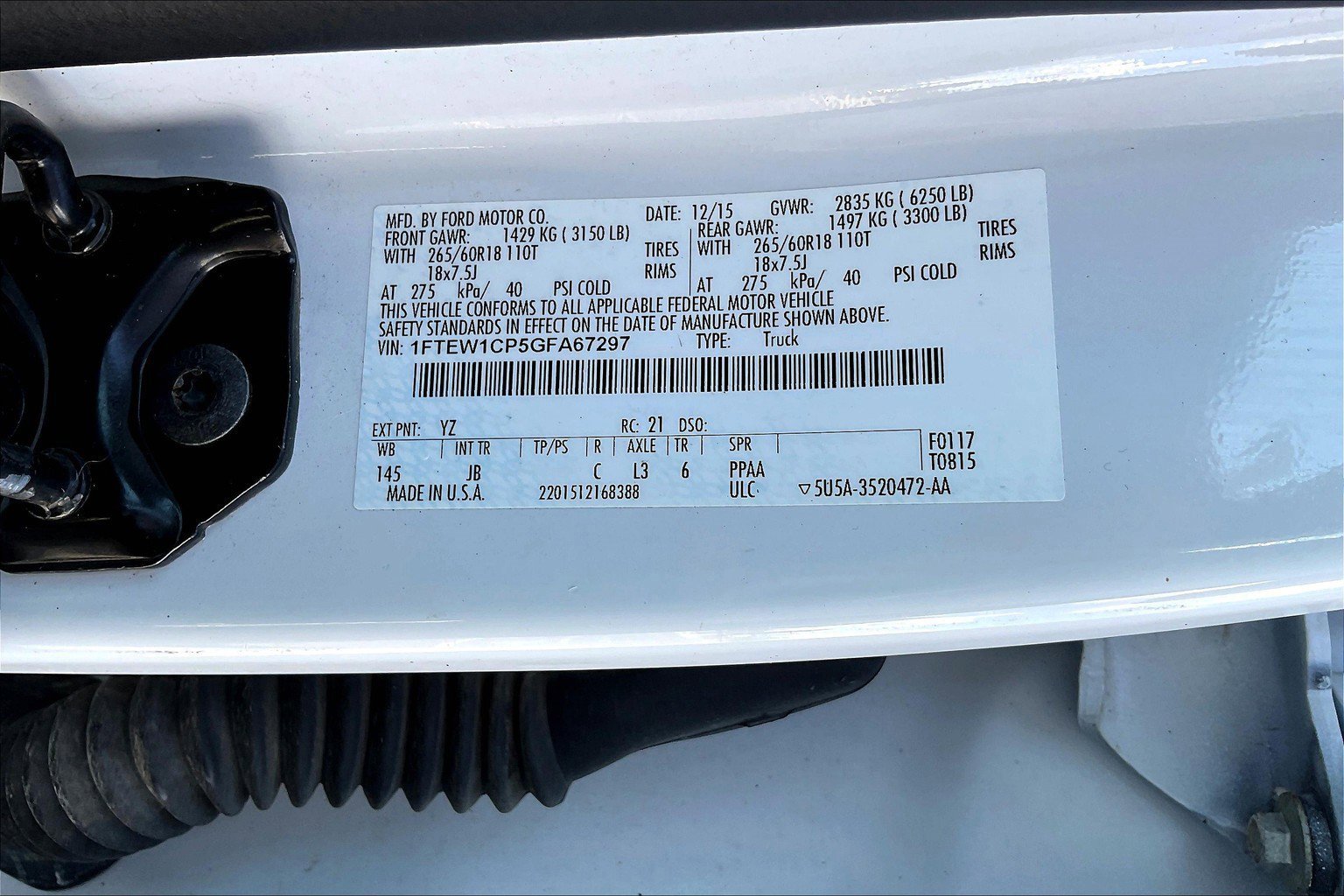 Used 2016 Ford F150 XLT w/ Equipment Group 301A Mid image 32