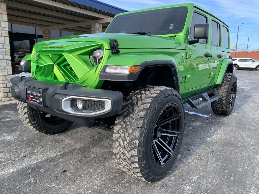 Used 2019 Jeep Wrangler Unlimited Sahara w/ Uconnect 4C Nav & Sound Group image 7