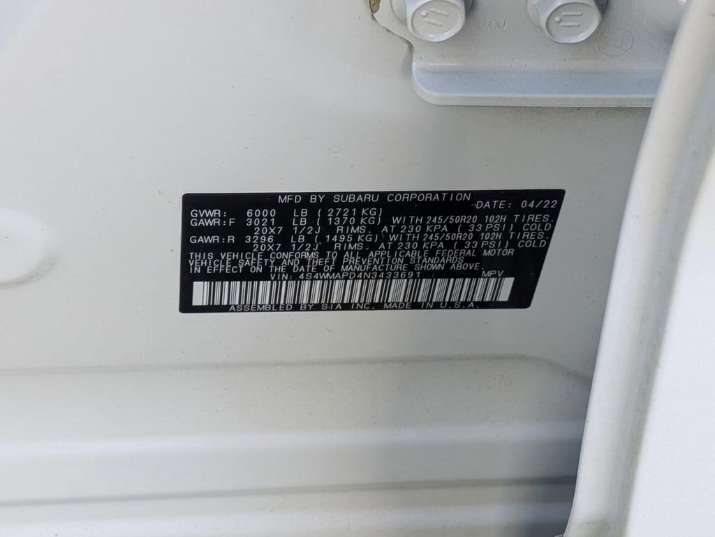 Used 2022 Subaru Ascent Limited w/ Technology Package image 23