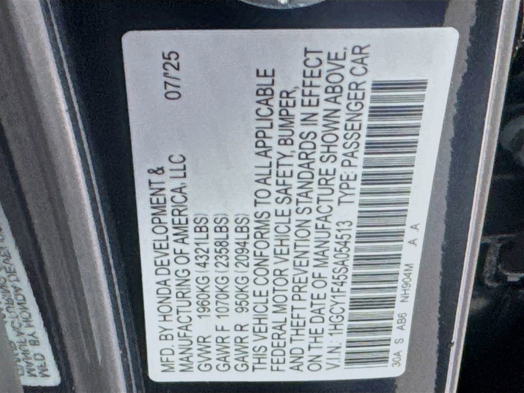 Certified 2025 Honda Accord SE image 44