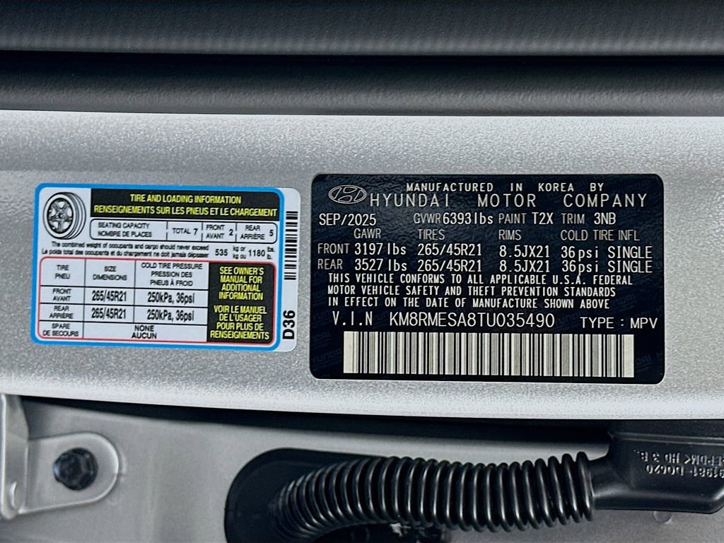 New 2026 Hyundai Palisade Calligraphy image 24