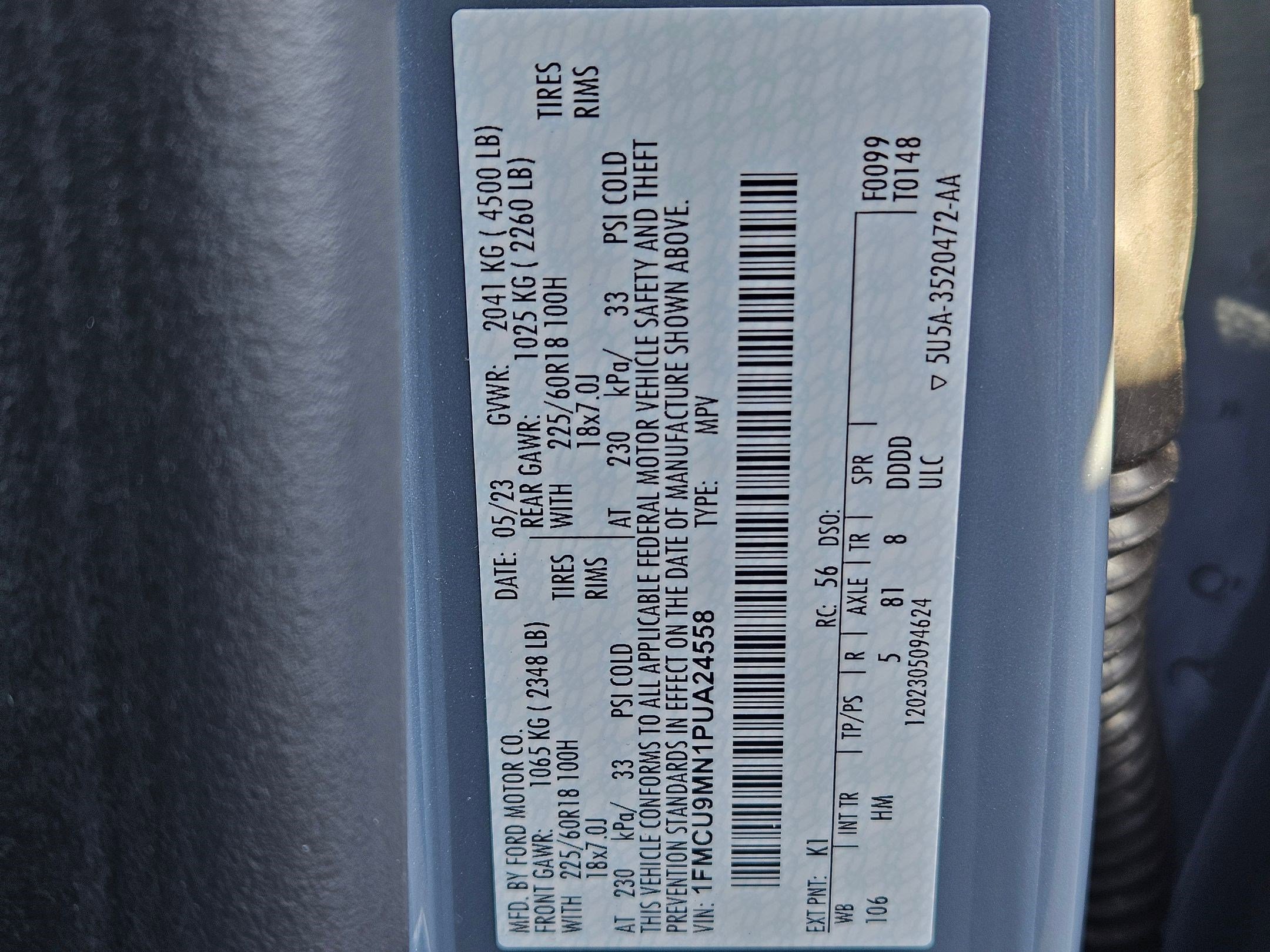 Used 2023 Ford Escape ST-Line w/ Tech Pack #1 AWD/4WD image 36