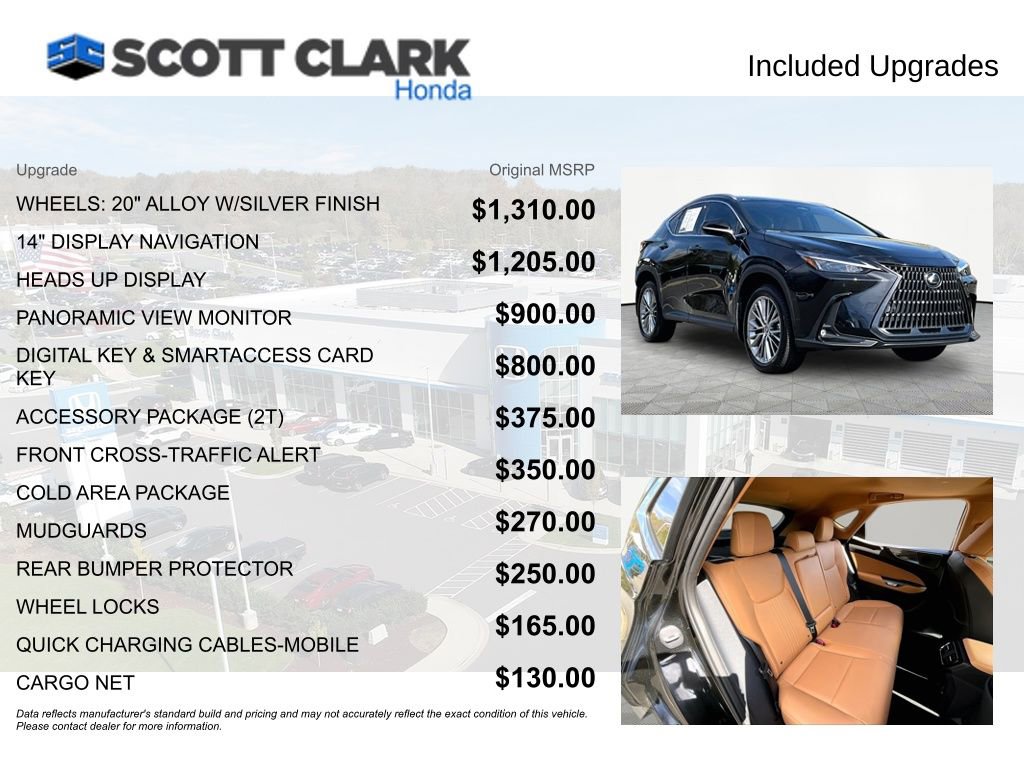 Used 2025 Lexus NX 350 350 Premium w/ Accessory Package (2T) image 8