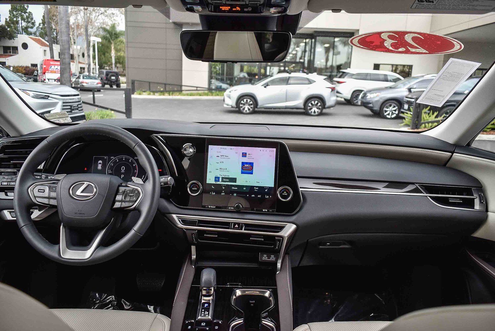 Used 2023 Lexus RX 350 FWD w/ Cold Area Package image 12