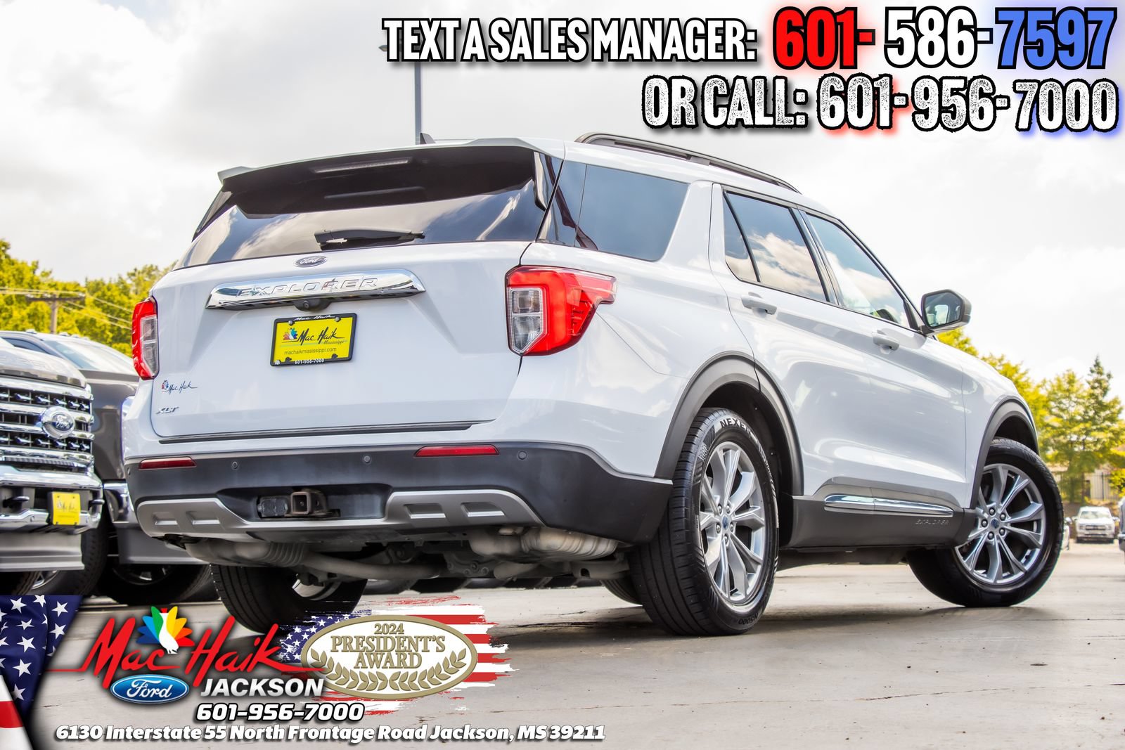 Used 2021 Ford Explorer XLT w/ Equipment Group 202A RWD image 5