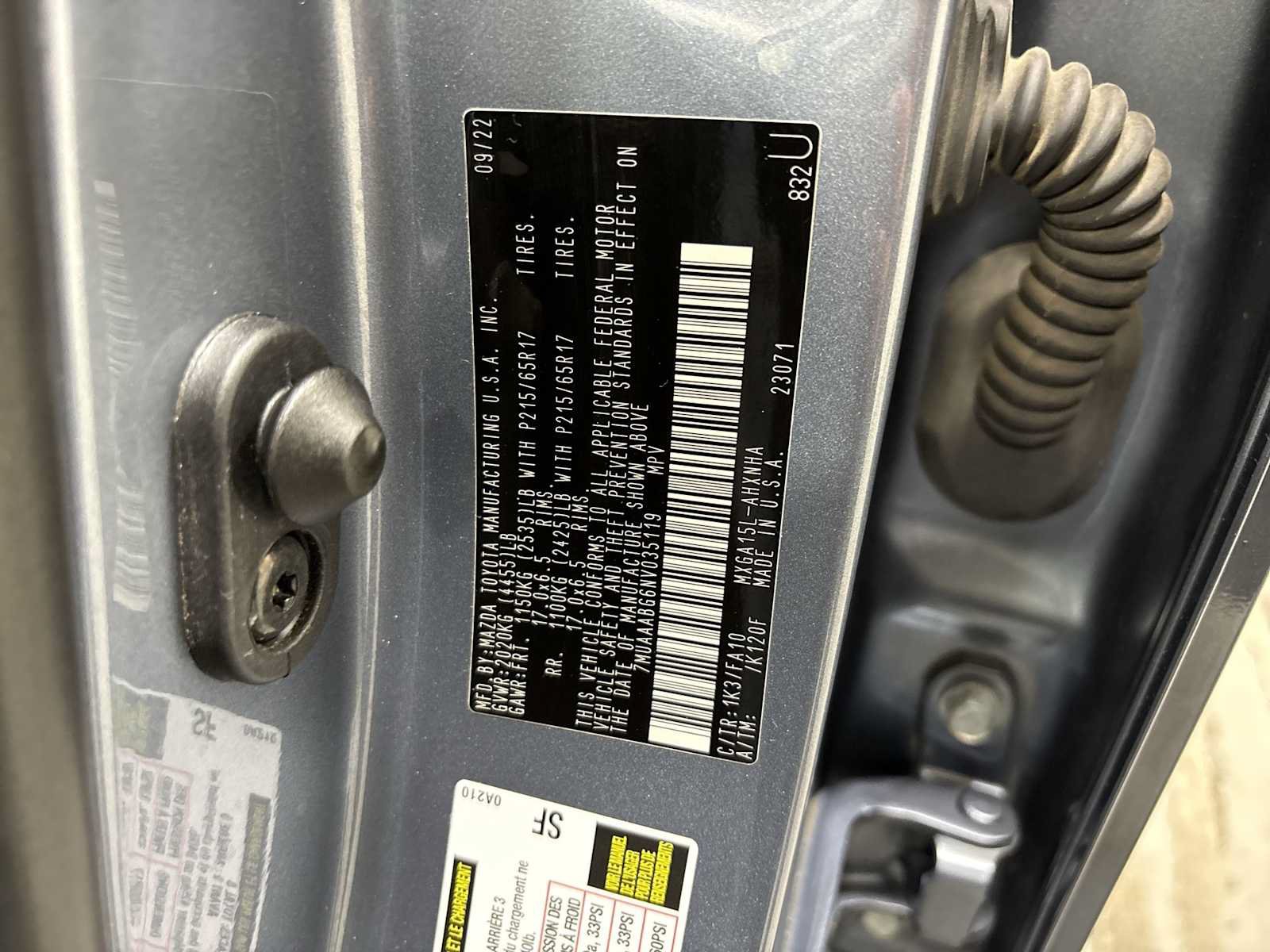 Certified 2022 Toyota Corolla Cross L AWD/4WD image 11