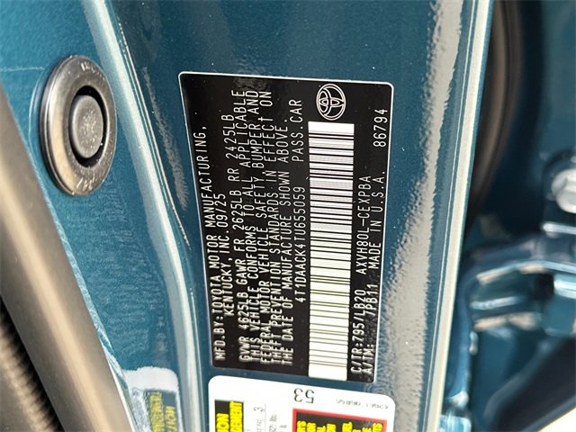 New 2026 Toyota Camry XSE image 25
