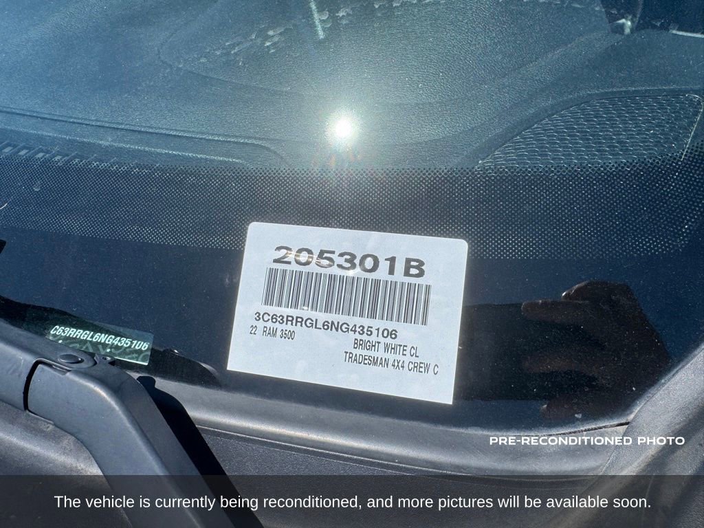 Used 2022 RAM 3500 Tradesman AWD/4WD image 19
