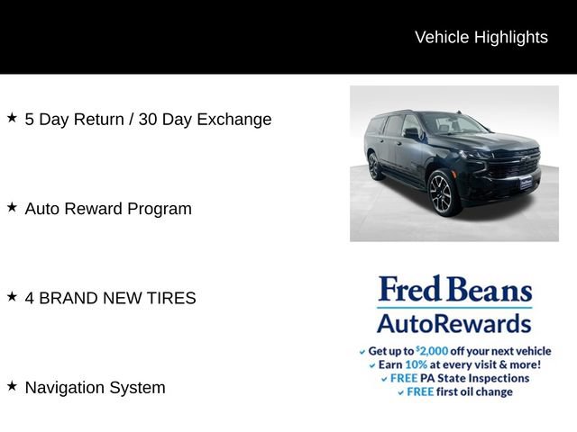 Used 2023 Chevrolet Suburban RST w/ Luxury Package AWD/4WD image 5