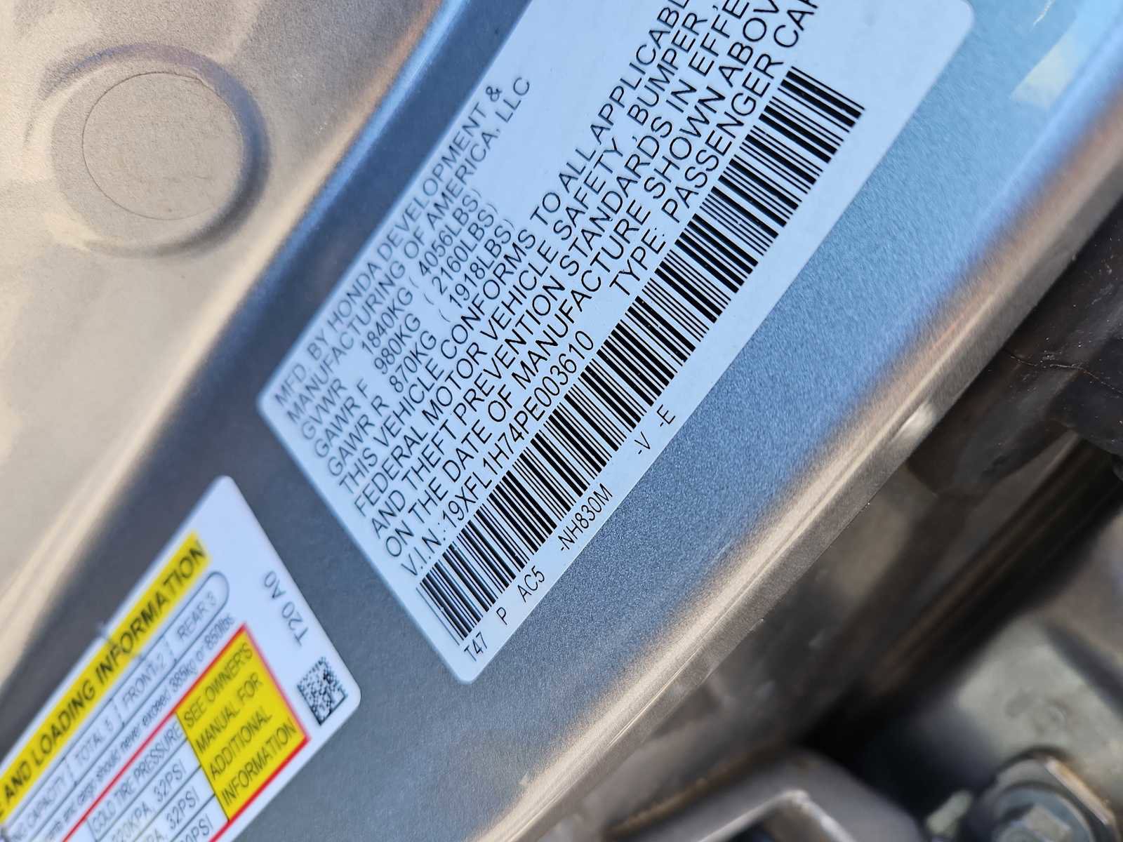 Certified 2023 Honda Civic EX-L image 14