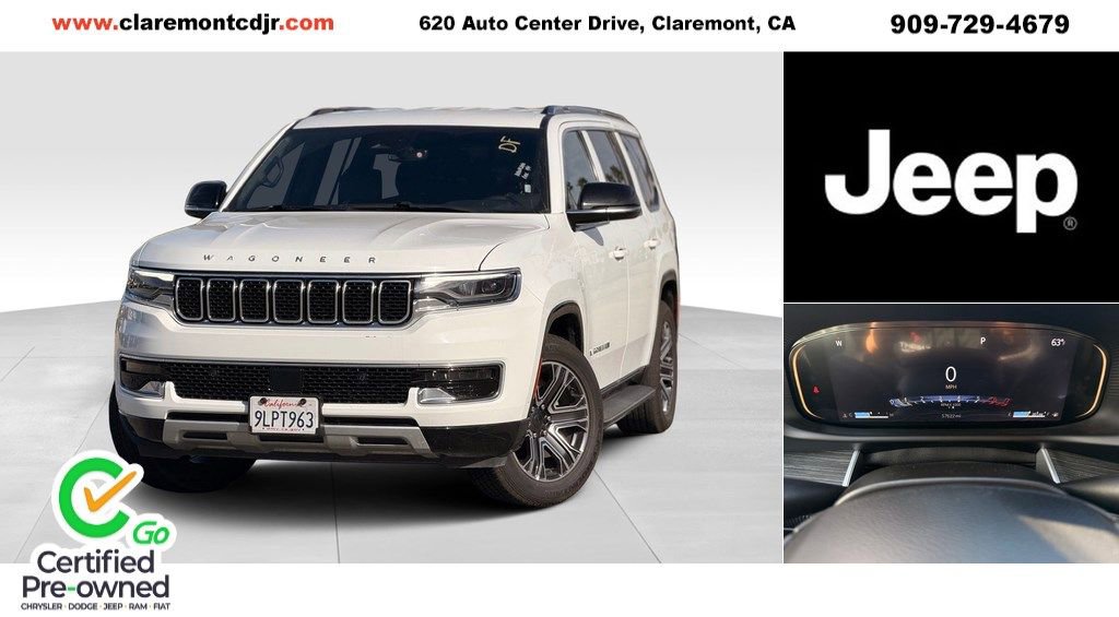 Certified 2024 Jeep Wagoneer Series II w/ Flexible Seating Group