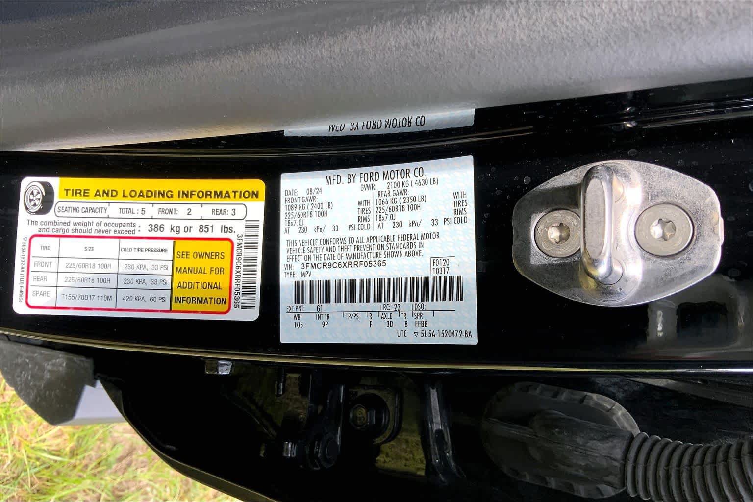 Used 2024 Ford Bronco Sport Outer Banks w/ Tech Package AWD/4WD image 34