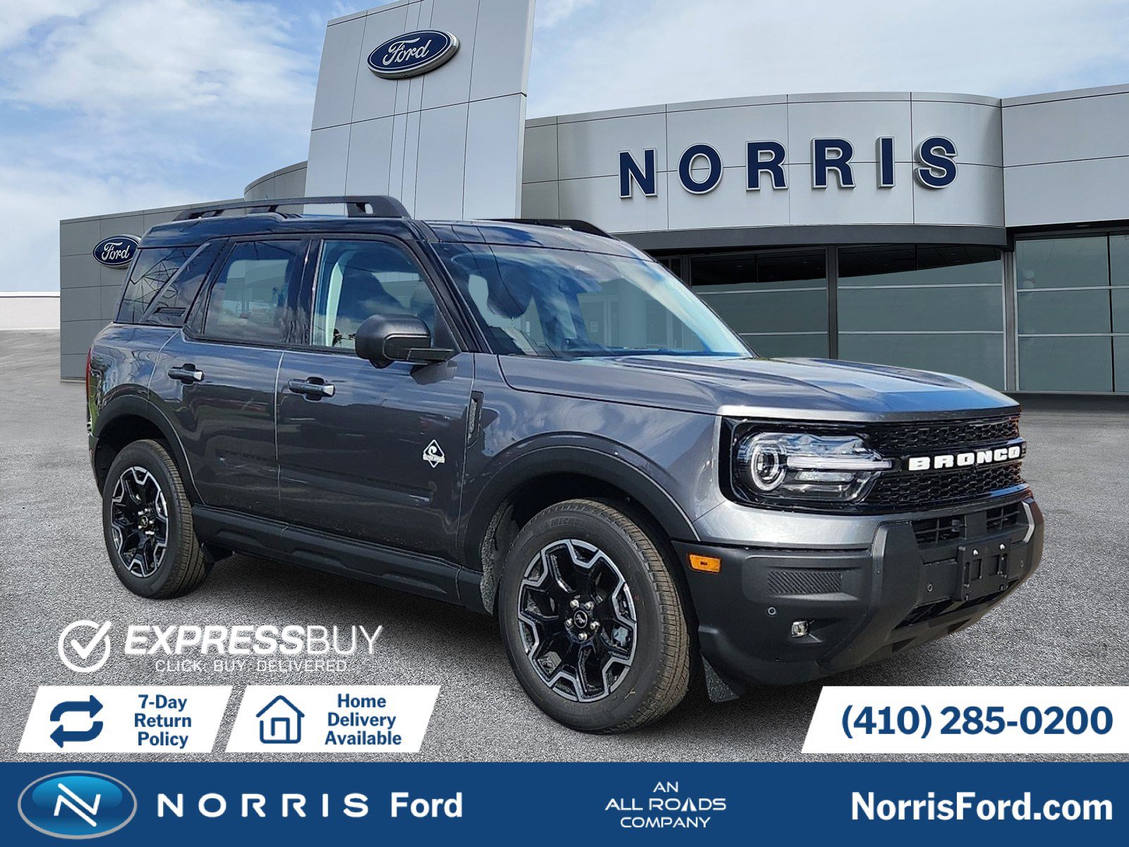 New 2025 Ford Bronco Sport Outer Banks w/ Outer Banks Tech Package+ AWD/4WD image 1