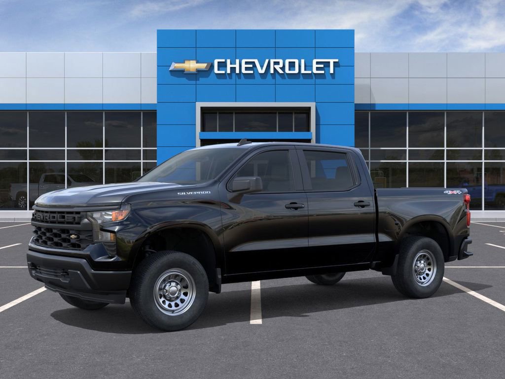 New 2025 Chevrolet Silverado 1500 W/T w/ LPO, Utility Wall Package image 2