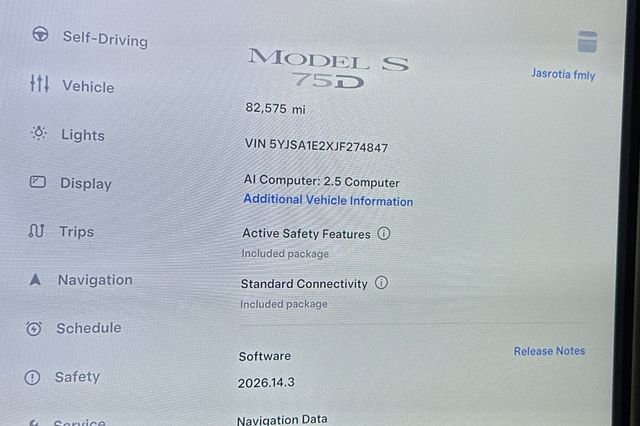 Used 2018 Tesla Model S 75D AWD/4WD image 30