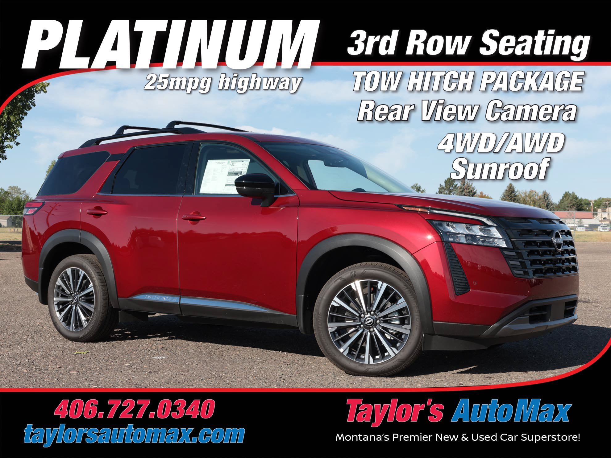 New 2026 Nissan Pathfinder Platinum