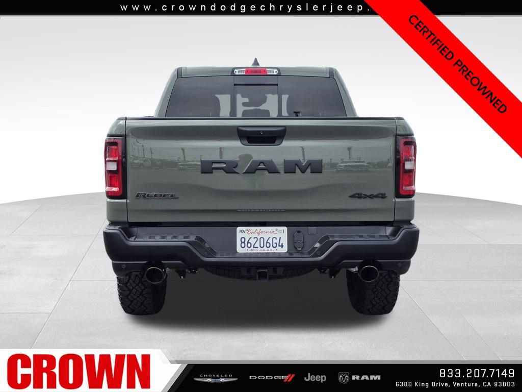 Certified 2026 RAM 1500 Rebel w/ Rebel Level 1 Equipment Group AWD/4WD image 6