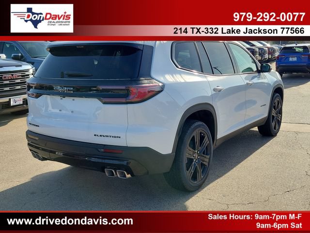 New 2026 GMC Acadia Elevation w/ Black Edition FWD image 3