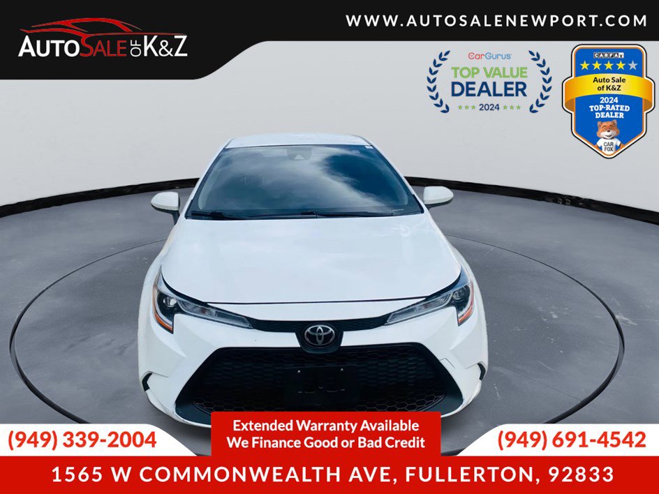 Used 2020 Toyota Corolla LE w/ Carpet Mat Package (TMS) FWD image 2