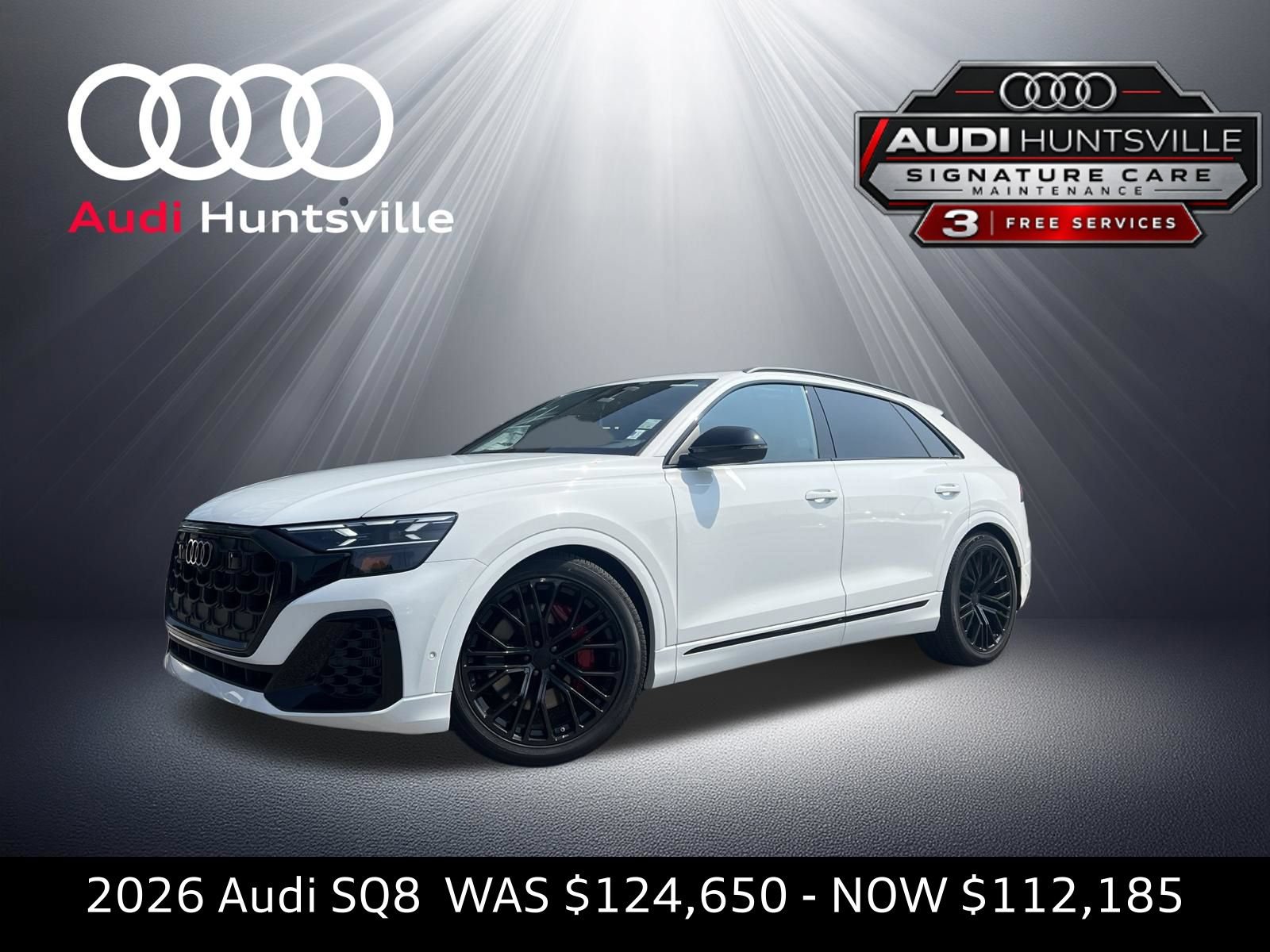 New 2026 Audi SQ8 Prestige