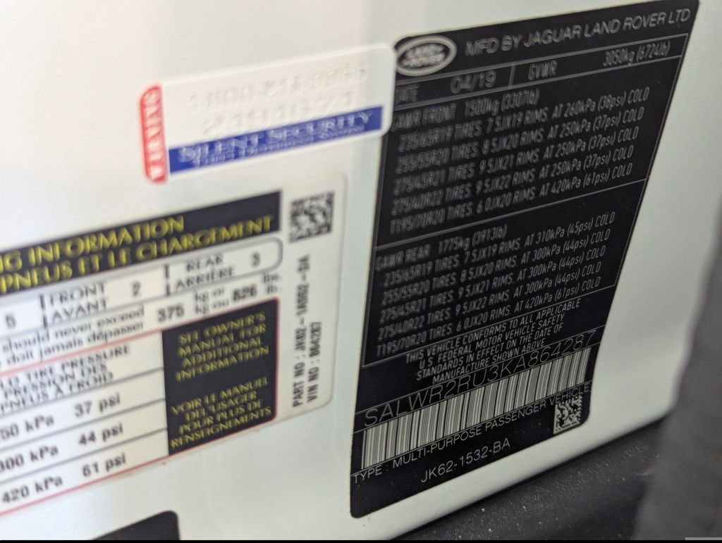 Used 2019 Land Rover Range Rover Sport HSE image 30